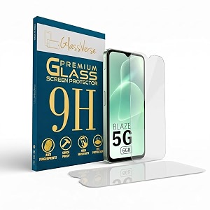 GlassVerse PureView Tempered Glass for Lava Blaze