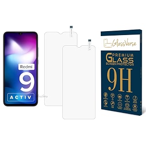GlassVerse PureView Tempered Glass for Redmi 9