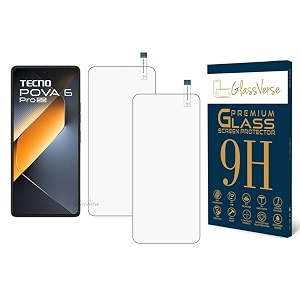 GlassVerse PureView Tempered Glass for Tecno Pova