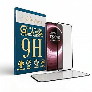 GlassVerse PureView Tempered Glass for Vivo T3x