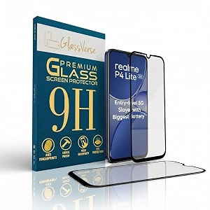 GlassVerse Toughened Oleophobic Tempered Glass For Realme