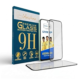 GlassVerse Toughened Oleophobic Tempered Glass For Tecno
