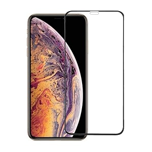 glaze accessories edge to edge shatterproof tempered glass screen for apple iphone xs max  11 pro max