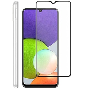 glaze accessories edge to edge shatterproof tempered glass screen for samsung galaxy a22