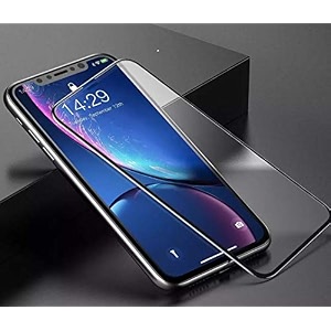 glaze accessories edge to edge shatterproof tempered glass screen for apple iphone xr  11