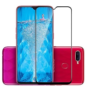 glaze accessories edge to edge shatterproof tempered glass screen for oppo f9  f9 pro