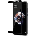 Glaze Accessories Edge To Edge [Shatterproof] Tempered Glass Screen For Mi Redmi Note 5 Pro