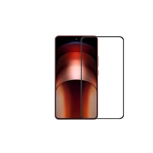 glaze accessories tempered glass screen protector compatible for iqoo neo 9 pro  12 with edge to edge coverage and with easy installation kit