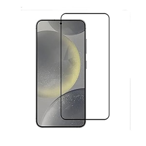 glaze accessories tempered glass screen protector compatible for samsung galaxy s21  s24  s25 slim uv edge to edge coverage and with easy installation kit