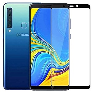 glaze accessories tempered glass screen protector compatible for samsung galaxy a9 2018  m20  m40  m60 edge to edge coverage and with easy installation kit