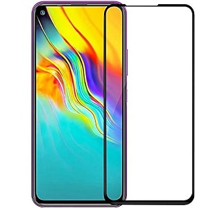glaze accessories tempered glass screen protector compatible for samsung galaxy a80  a90  s24 fe edge to edge coverage and with easy installation kit