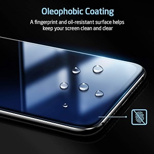glaze accessories tempered glass screen protector compatible for mi redmi a3  a3x with edge to edge full screen boarder coverage and with easy installation kit