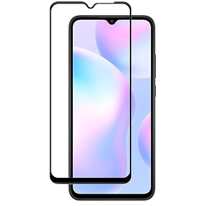 glaze accessories tempered glass screen protector compatible for mi redmi 11 prime with edge to edge full screen boarder coverage and with easy installation kit