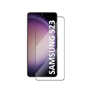 glaze accessories tempered glass screen protector compatible for samsung galaxy s23  s10  s22 3d uv with edge to edge coverage and with easy installation kit