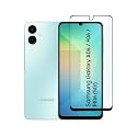 Glaze Accessories tempered Glass Screen Protector Compatible For Samsung Galaxy A06 | F06 | M16 | M06 Edge To Edge Coverage and with Easy Installation Kit