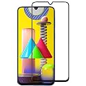 Glaze Accessories tempered Glass Screen Protector Compatible For Samsung Galaxy M21 | M31 | M11 | A11 Edge To Edge Coverage and with Easy Installation Kit