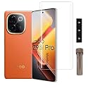 Glaze Accessories Tempered Glass Screen Protector Compatible for IQoo Z9s 5G | Z9s Pro 5G (UV) with Edge to Edge Coverage and with Easy Installation Kit