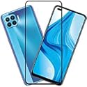 Glaze Accessories tempered Glass Screen Protector Compatible For F17 | F19 | A74 | F17 Pro | F19 Pro Edge To Edge Coverage and with Easy Installation Kit
