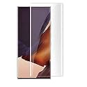 Glaze Accessories tempered Glass Screen Protector Compatible For Samsung Galaxy NOTE 20 ULTRA (UV) Edge To Edge Coverage and with Easy Installation Kit