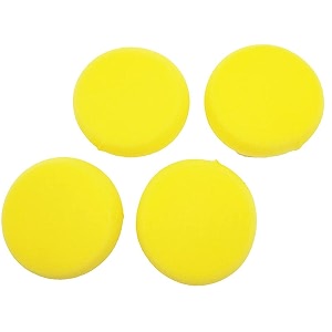 painting tools - yellow sponge for smooth and even paint application easy to clean pack of 4