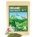 GLDNT Organic Matcha Green Tea Bags, Organic Matcha &amp; Sencha Blend, 100 ct