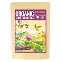 GLDNT Organic Milk Thistle Tea, Organic Milk Thistle Seed Herbal Tea 100 ct