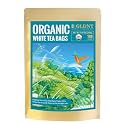 GLDNT Organic White Tea Bags, Mellow &amp; Delicate Taste, Caffeinated, 100ct