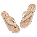 GLEE Women Orthopedic Slippers Comfortable Slides Flip