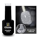 Reflective Glitter Color Disco Gel Polish UV/LED Lamp Cure Brush Cap Bottle Broken Diamond (15ml, R1)