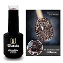 Disco Glitter Finish Light Reflective Uv Gel Nail Polish Broken Diamond Flashing Sparkly Gel Nail Polish 15Ml