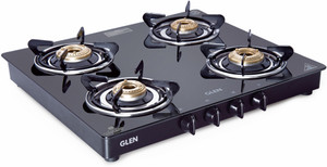 Glen Brass Burner Toughened Glass TopLPG Gas