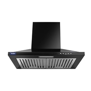glen cooker hood 6054 in blk bf 1100 60cm