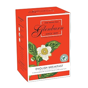 glenburn english breakfast pyramid silk tea bag 20pc - fresh and direct from khongea tea estate i savour the flavour of premium leaf tea