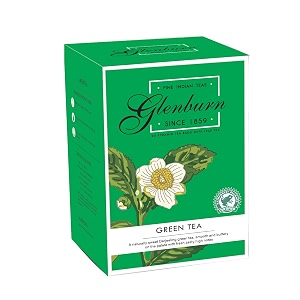 glenburn green tea pyramid silk tea bag 20pc - fresh and direct from glenburn tea estate i savour the flavour of premium single-estate darjeeling tea