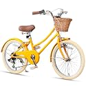 Glerc 20 24 26 Inch Beach Cruiser Bike for Over 6 Years Old Girls and Teen