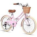 Glerc 20 24 26 Inch Beach Cruiser Bike for Over 6 Years Old Girls and Teen