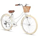 Glerc 20 24 26 Inch Beach Cruiser Bike for Over 6 Years Old Girls and Teen