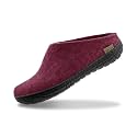 Glerups 100% quality wool mix Slipper with rubber sole - Unisex Slip-on