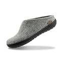 Glerups 100% quality wool mix Slipper with rubber sole - Unisex Slip-on