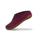 Glerups 100% quality wool mix Slipper with rubber sole - Unisex Slip-on