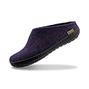 Glerups 100% quality wool mix Slipper with rubber sole - Unisex Slip-on