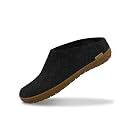 Glerups 100% quality wool mix Slipper with rubber sole - Unisex Slip-on