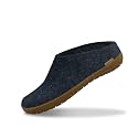 Glerups 100% quality wool mix Slipper with rubber sole - Unisex Slip-on