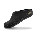 Glerups 100% quality wool mix Slipper with rubber sole - Unisex Slip-on