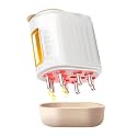Gleva Electric Hair Oil Applicator with Red Light Therapy, USB Rechargeable Scalp Head Massager for Hair Growth, Hair Oil Applicator for Scalp, Hair Serum Applicator, Hair Massager for Men & Women