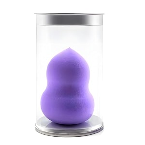 gleva beauty makeup sponges latex free blender blender for liquid cream powder - blenders sponges for makeup soft amp flexible - premium beauty sponges for blending comes in assorted color amp shape