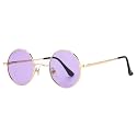 Gleyemor Polarized Round Sunglasses for Men Women Small Circle Glasses