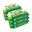 GLIDER Multipurpose Wipes | Ideal for Skin & Surfaces | with Flip-top (Pack of 6