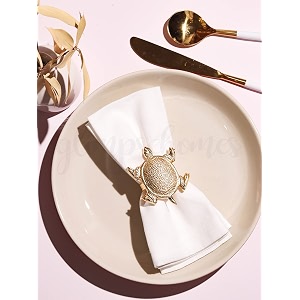 Glimpse Homes Elegant Napkin Rings for Dining