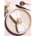 Glimpse Homes Elegant Napkin Rings for Dining